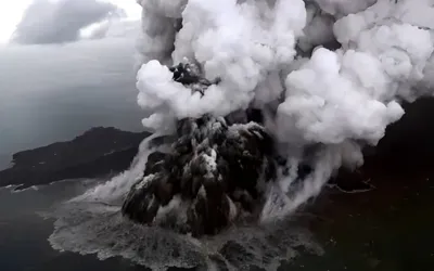 Indonesian volcano 'Anak Krakatau' eruption sparks flight chaos in Jakarta