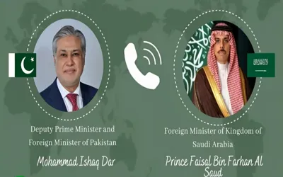 Ishaq Dar, Saudi counterpart discuss 'Makkah Defense' alliance by phone