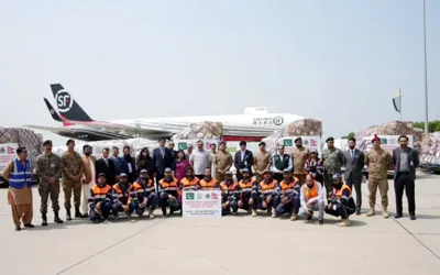 Pakistan dispatches 100 tons of humanitarian assistance to Nepal