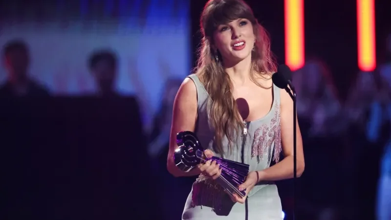 Taylor Swift wins first award for 'The Life of a Showgirl'