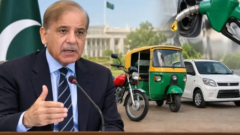 PM Shehbaz announces Rs100 per liter fuel relief for motorcycles, small vehicles