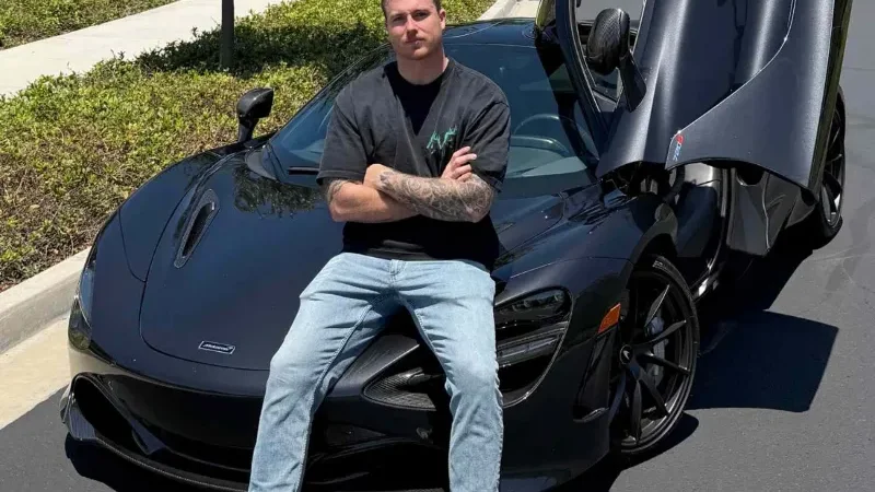 Car influencer James Wehr dies at 27 in fiery McLaren crash - James Wehr