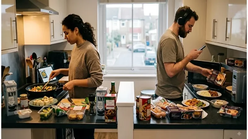 ‘Food divorce’ spins separate dinner plates into a new relationship trend
