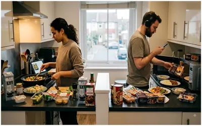 ‘Food divorce’ spins separate dinner plates into a new relationship trend