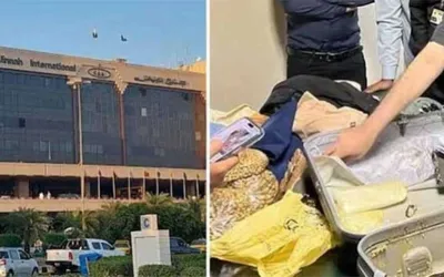 Couple arrested with 580g hashish at Karachi airport