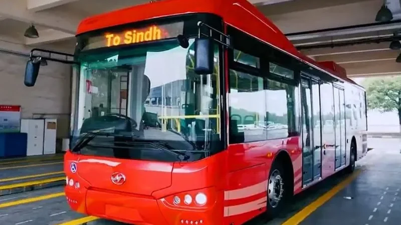 New peoples bus service route launched in Sindh