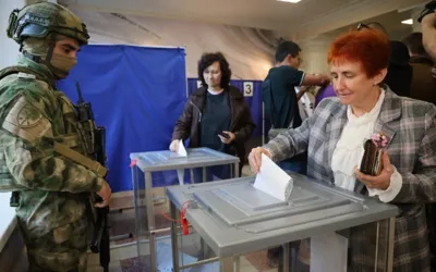 Russia’s wartime election includes occupied Ukrainian regions