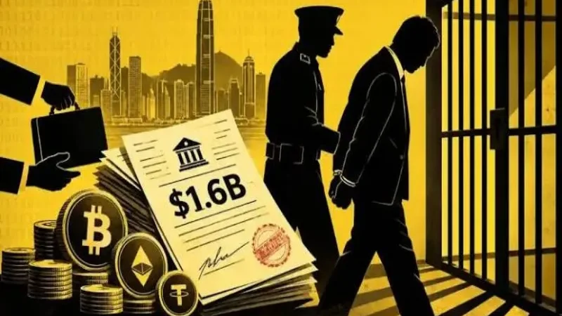 Hong Kong banker jailed four years over $1.6 billion fraud, crypto bribes