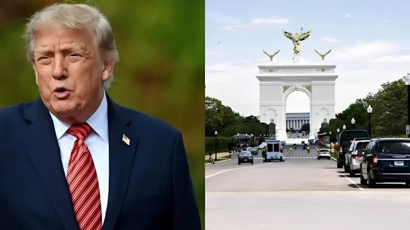 Trump’s Washington arch plan expands into military complex