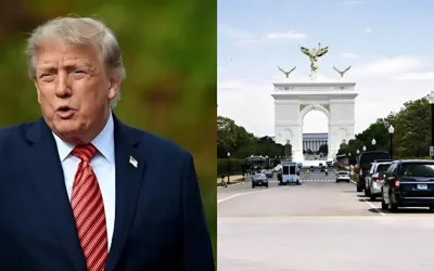 Trump’s Washington arch plan expands into military complex