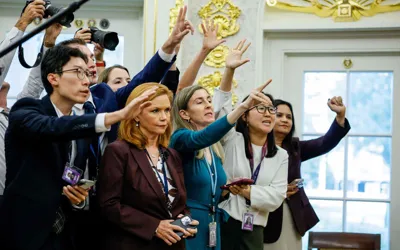 CNN, MS NOW and Politico to sue White House over press credential ban