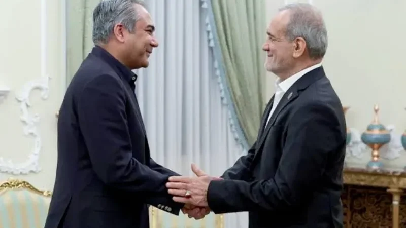 Iranian President Pezeshkian calls for stronger Pakistan-Iran cooperation - Interior Minister, Iranian President, Masoud Pezeshkian, Mohsin Naqvi