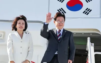 Lee Jae-myung heads to Mexico in first visit in 16 years