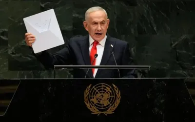 Netanyahu’s UN speech draws walkout, protests in New York  