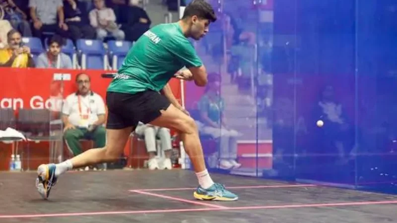 20th Asian Games: Pakistan secures two squash medals - asian games, Muhammad Asim Khan, Noor Zaman, squash medals