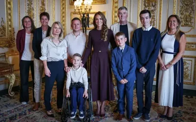 Kate Middleton hosts private tea party at Windsor Castle