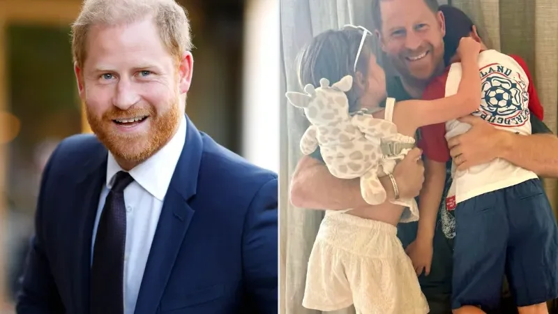 Prince Harry says kids are 'happy' in new UK school - Prince Harry