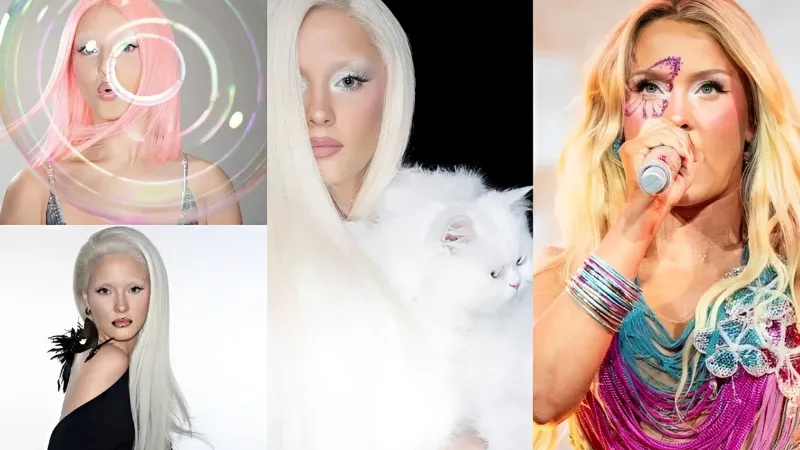 Zara Larsson sparks bold glitter maximalist style as clean girl era fades