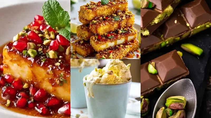 Pistachio meets 'swicy' as bold new flavors spice up food trends