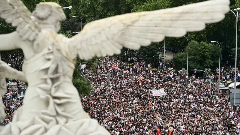 Tens of thousands protest in Spain over worsening housing crisis