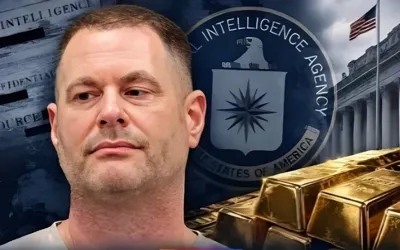 Ex-CIA officer admits exposing secret source after gold stash found at home