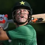 No-look six puts young batter Maaz Sadaqat in spotlight