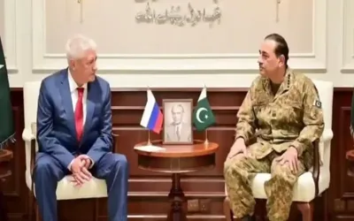 Field Marshal Asim Munir meets Russian Interior Minister Vladimir Kolokoltsev to discuss security cooperation
