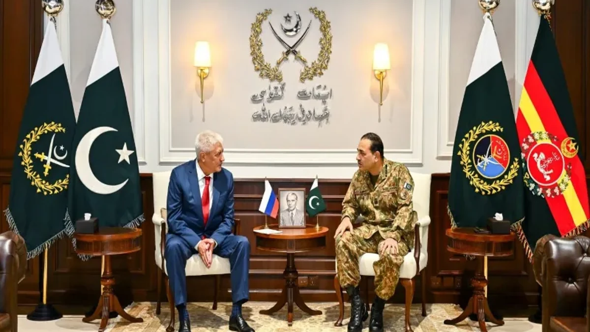 Field Marshal Asim Munir meets Russian Interior Minister Vladimir Kolokoltsev to discuss security cooperation