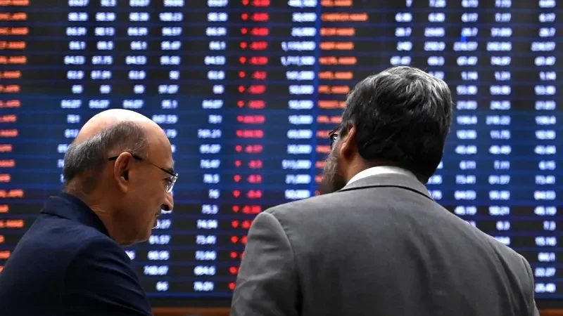 Pakistan stock exchange loses 670 points in weekly trading - business week, KSE-100 Index, Market activity, Stock Exchange
