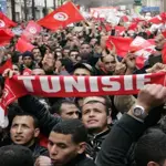Arab Spring slogans echo across Tunisia as thousands demand president's resignation