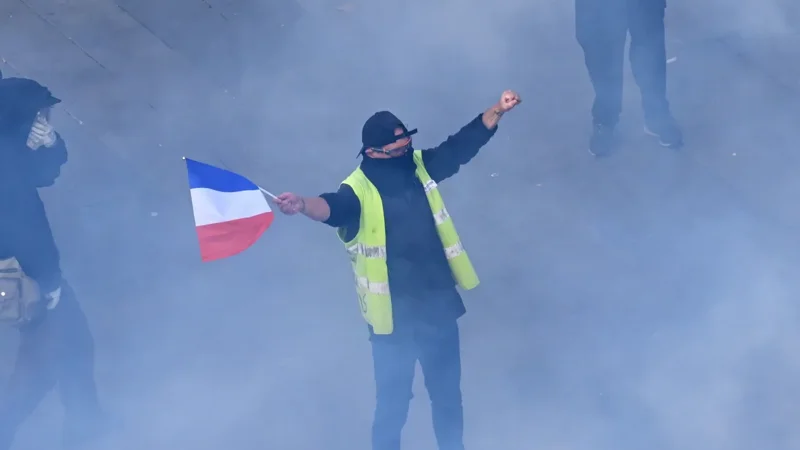 Violence erupts across France as cost-of-living protests turn violent