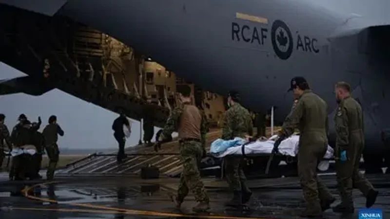 Fire at Alberta military base kills and injures people, forces hospital surge
