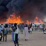 Deadly drone attack on Sudan border market leaves 153 dead
