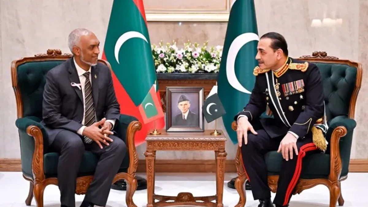 CDF Asim Munir, Maldives President Muizzu discuss defence cooperation