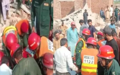 One dead, six rescued after under-construction plaza roof collapses in Multan