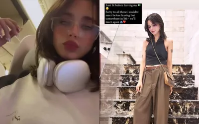 Public reacts to Aima Baig's departure from Pakistan