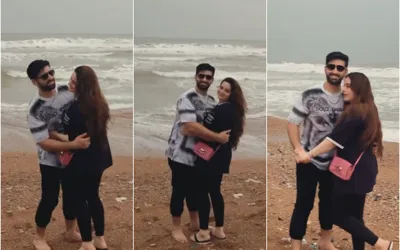 Aiman Khan & Muneeb Butt’s Beach Dance Captures Fans’ Hearts