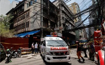 Manila’s Chinatown building caught fire, killed 11 people