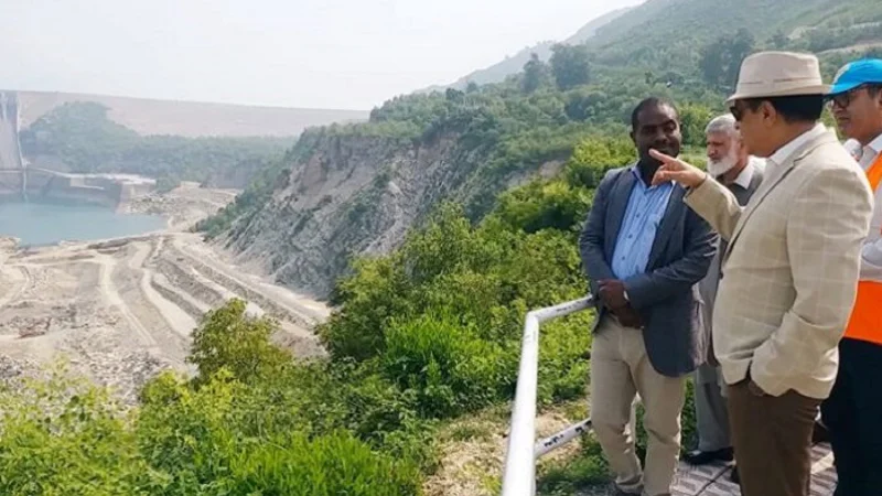 WAPDA chief, WB team review construction progress on Tarbela Extension Project