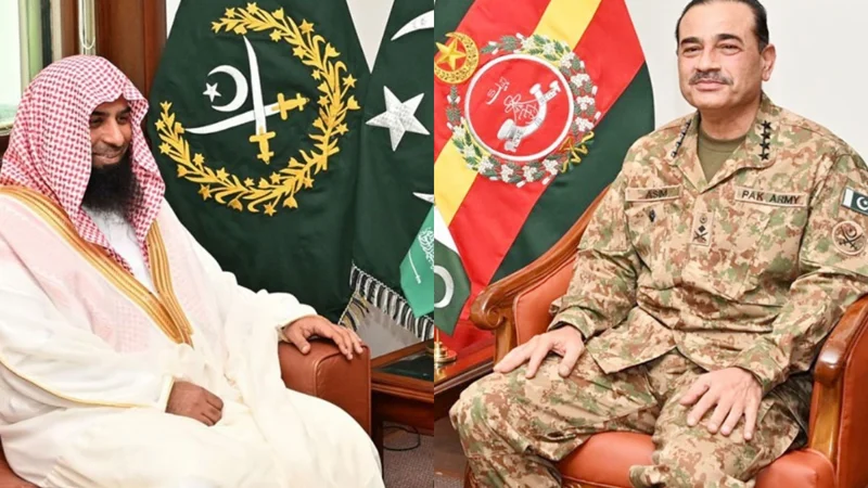 Imam Masjid i Nabvi (PBUH) calls on Army Chief