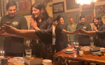 Maheen Siddiqui surprises Sheheryar Munawar with a Midnight Birthday party