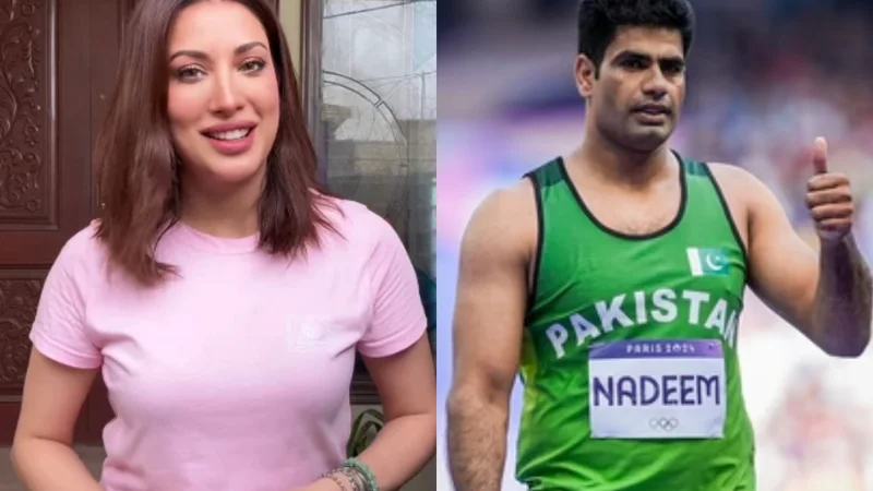 Mehwish Hayat Praises Arshad Nadeem for His Olympic Gold Medal Achievement