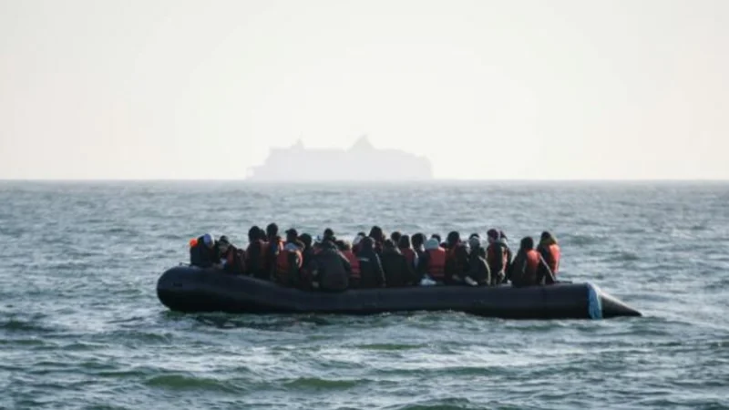 Britain faces surge as 700 migrants cross the channel in small boats