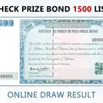 How to check Rs1500 prize bond draw list, August 15 2024?