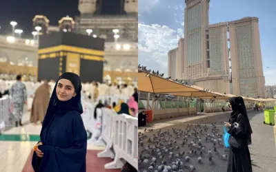 Merub Ali and family share special moments from Umrah