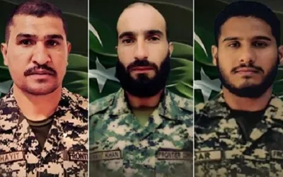 Five terrorists killed, three soldiers martyred in Bajaur district