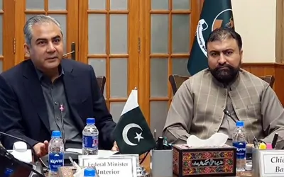 Naqvi, Bugti discuss law and order situation in Balochistan