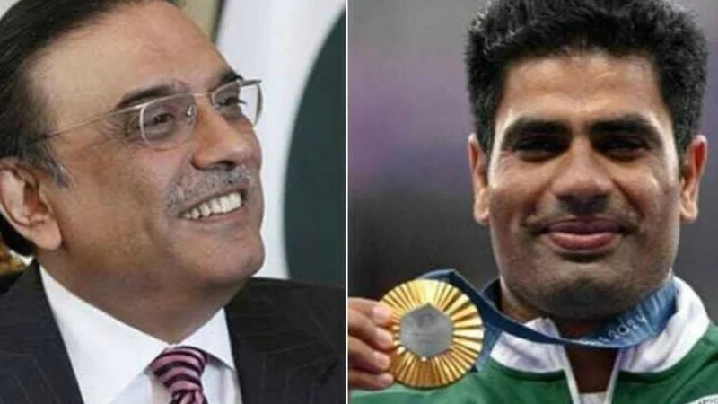 President confers Hilal e Imtiaz to Arsahd Nadeem