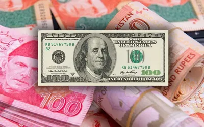 US dollar rate in Pakistan on Aug 30 down by 11 paisa to Rs278.53