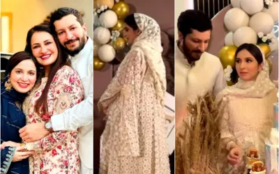 See Photos: Arsalan Faisal and Nisha Talat’s Baby Shower